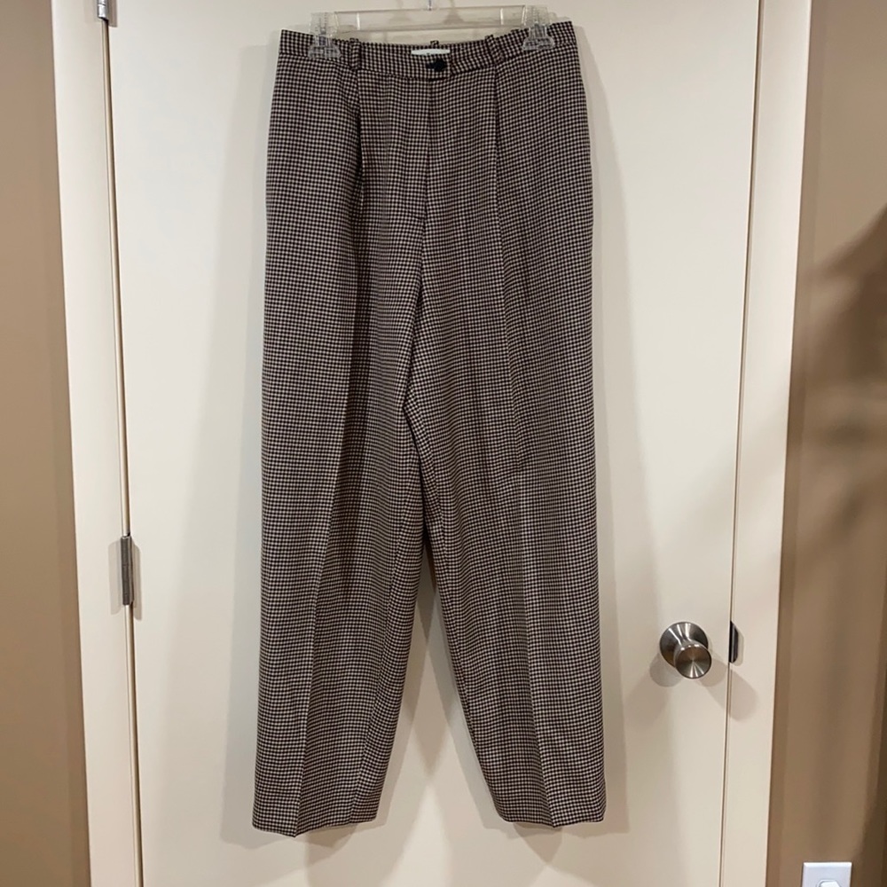 Ann Taylor- Size 10 Houndstooth Dress Pants